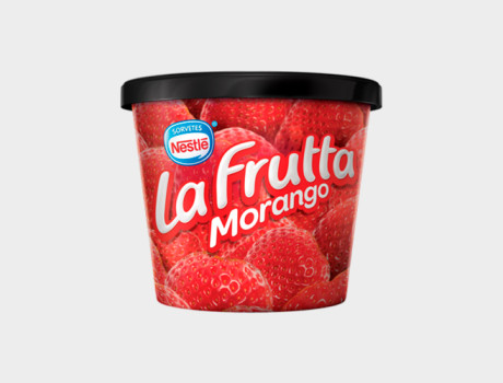 Sorvete Nestlé La Frutta Morango 140ml