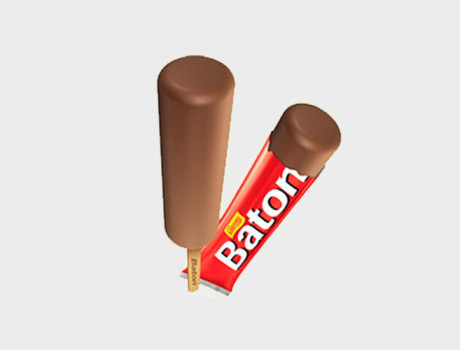 Picolé Baton chocolate Garoto 34g