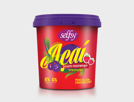 Açaí Selfsy Morango 500ml