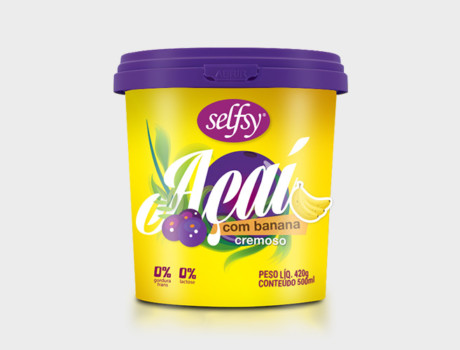 Açaí Selfsy Banana 500ml