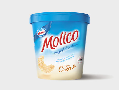 Sorvete Nestlé Molico Creme 455ml