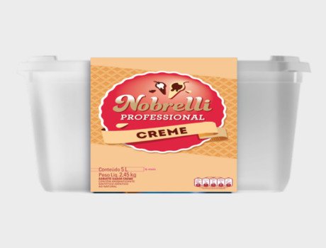 Sorvete Nobrelli 5 l Creme